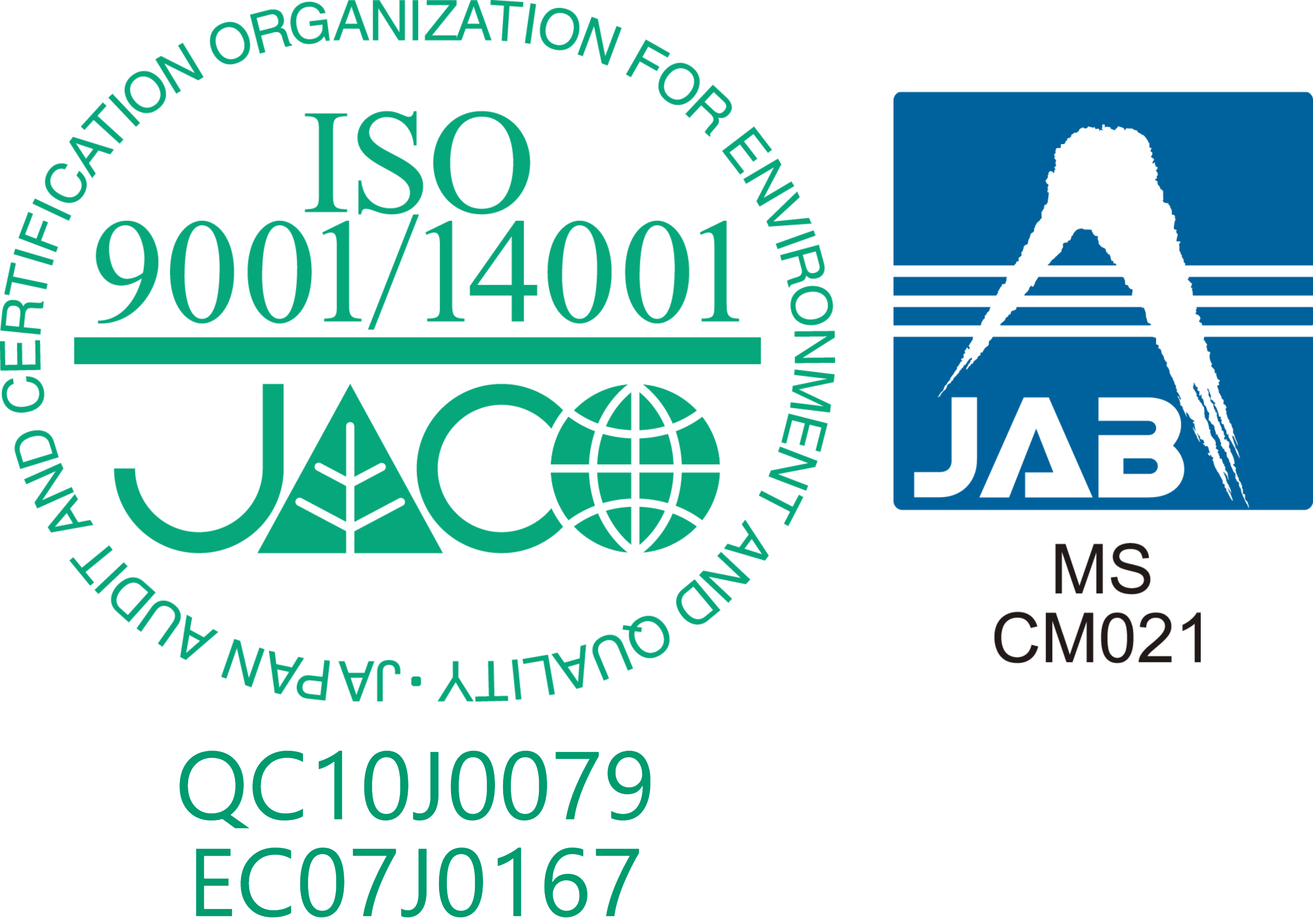ISO 9001:認証取得